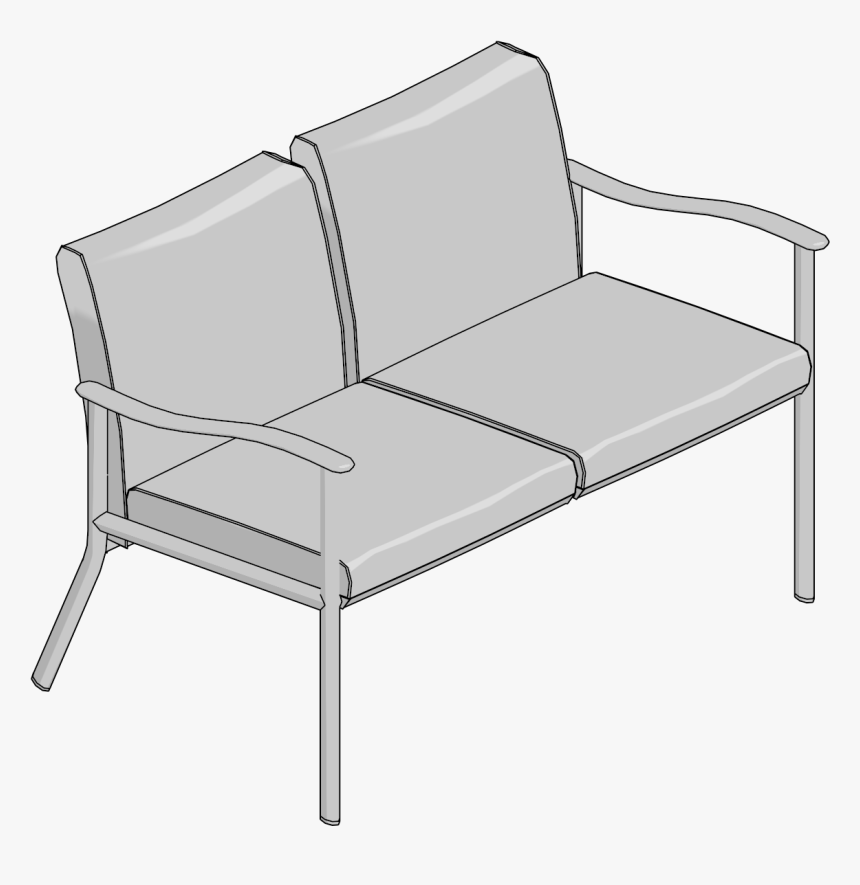 Outdoor Sofa, HD Png Download