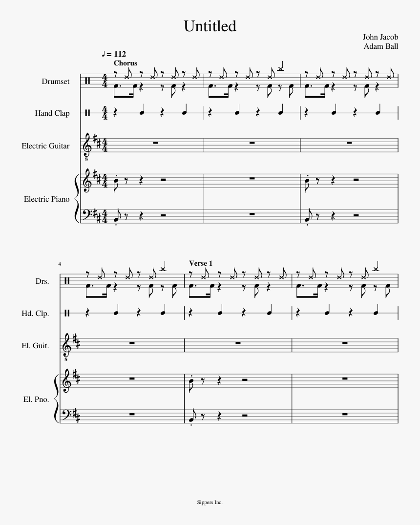 Scarlet Forest Piano Sheet Music, HD Png Download