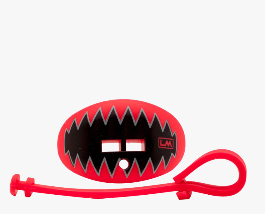 Loudmouthguards Shark Teeth Falcon Red 850867006123 - Illustration, HD Png Download