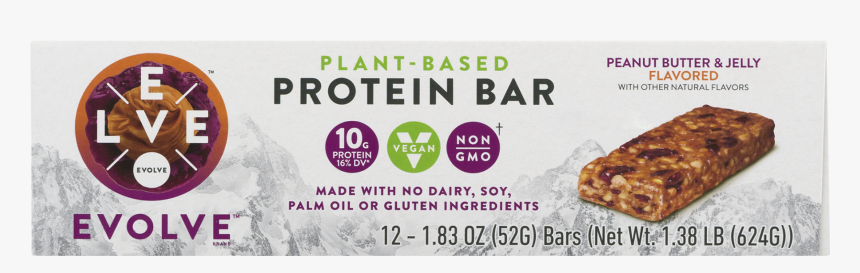 Evolve Protein Bar, HD Png Download