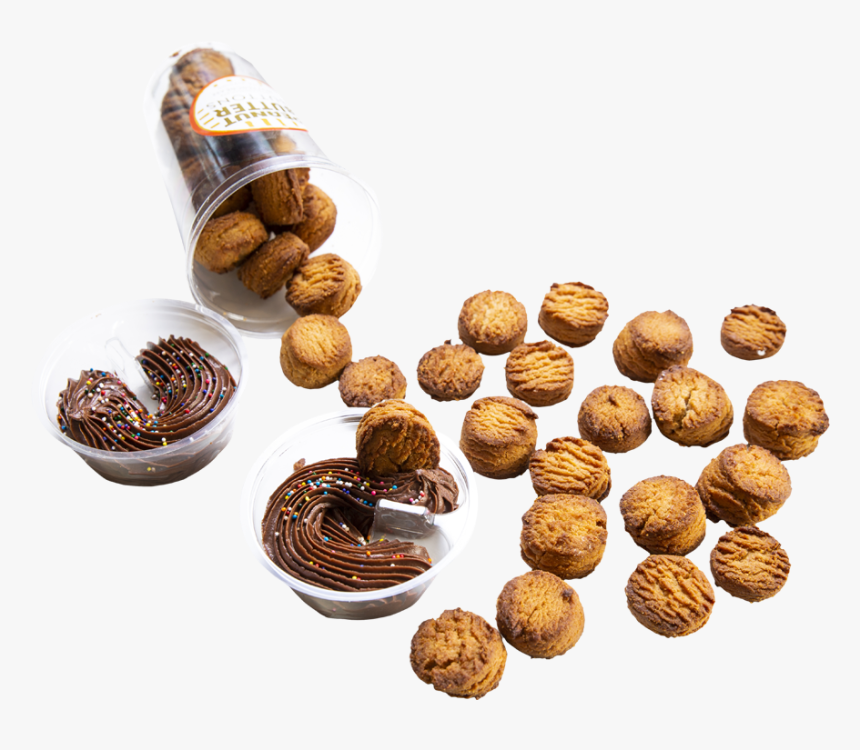 Peanut Butter Button Cookie Cup - Chocolate, HD Png Download