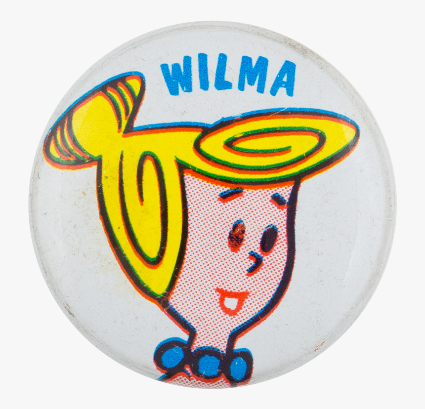 The Flintstones Wilma Entertainment Button Museum - Badge, HD Png Download