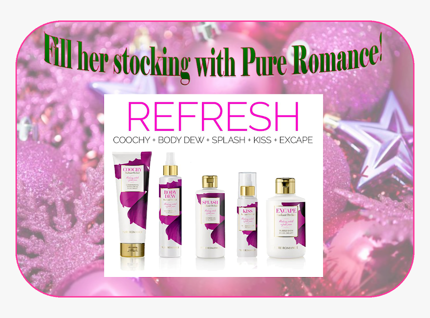 Pure Romance Coochy Radiant Orchid Shave Cream , Png - Girly Christmas Desktop Background, Transparent Png