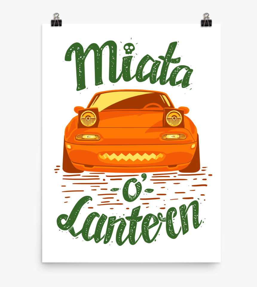 Miata O Lantern Poster - Poster, HD Png Download