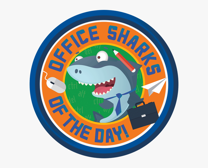 Shark Fm Office Shark Of The Day - Great White Shark, HD Png Download