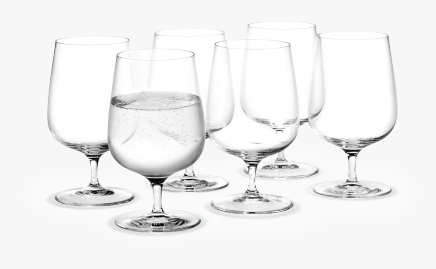Holmegaard Bouquet Water Beer Glass 38cl 6pcs - Wine Glass, HD Png Download
