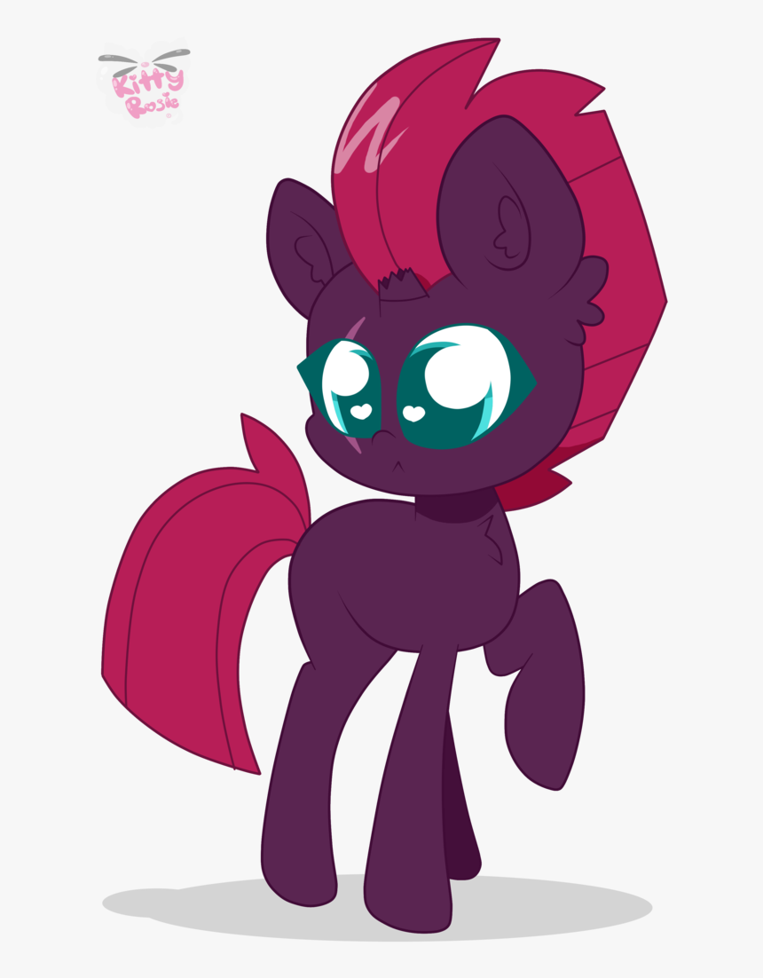 Kittyrosie, Broken Horn, Eye Scar, Female, Mare, Pony, - Cartoon, HD Png Download