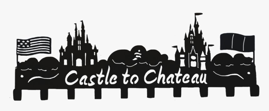 Pink Disney Castle, HD Png Download