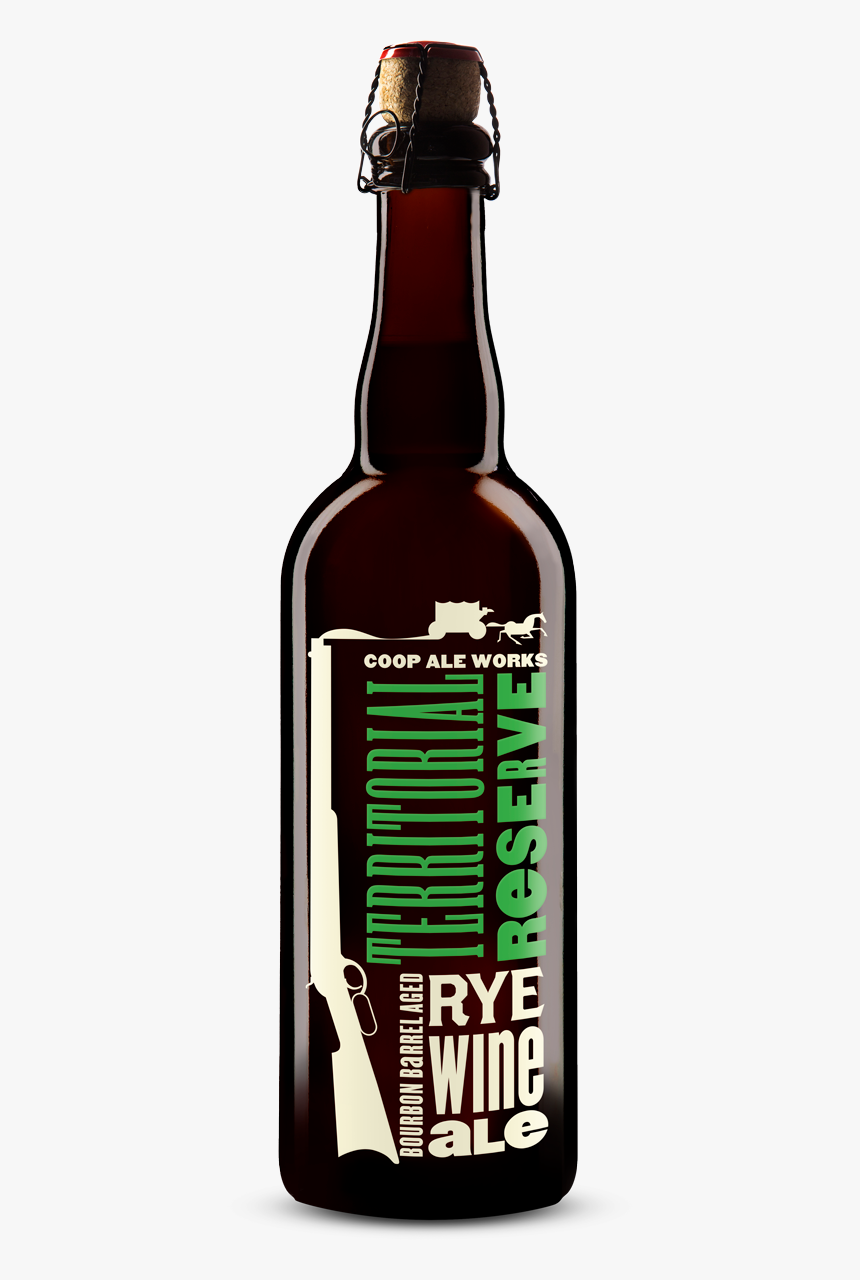Bourbon Barrel Aged Rye Wine Ale - Glass Bottle, HD Png Download