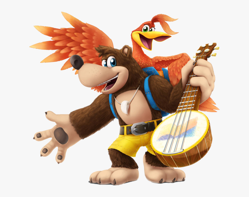 Bayonetta - Smash Bros Banjo Kazooie Render, HD Png Download