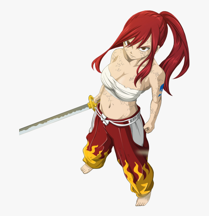 Erza Scarlet Render By Annaeditions24-d6kl0ly - Erza Scarlet Fairy Tail Png, Transparent Png