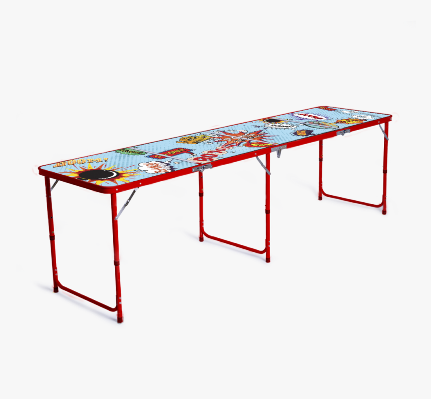 Comic Beer Pong Table - Beer Pong, HD Png Download