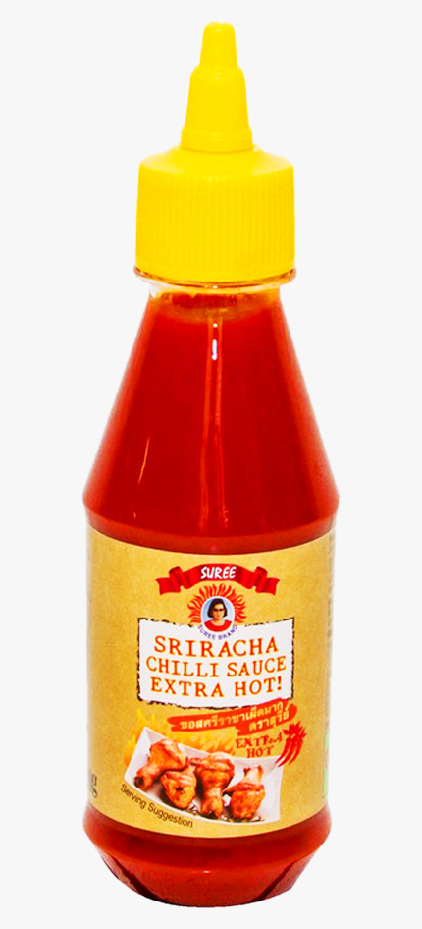 Suree Sauce Sriracha Chili Extra Hot 200 Ml - ซอส พริก พัน ท้าย นรสิงห์, HD Png Download