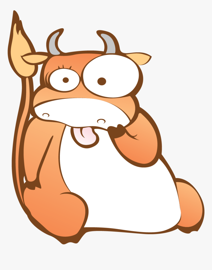 Funny Cartoon Beef Bull, HD Png Download