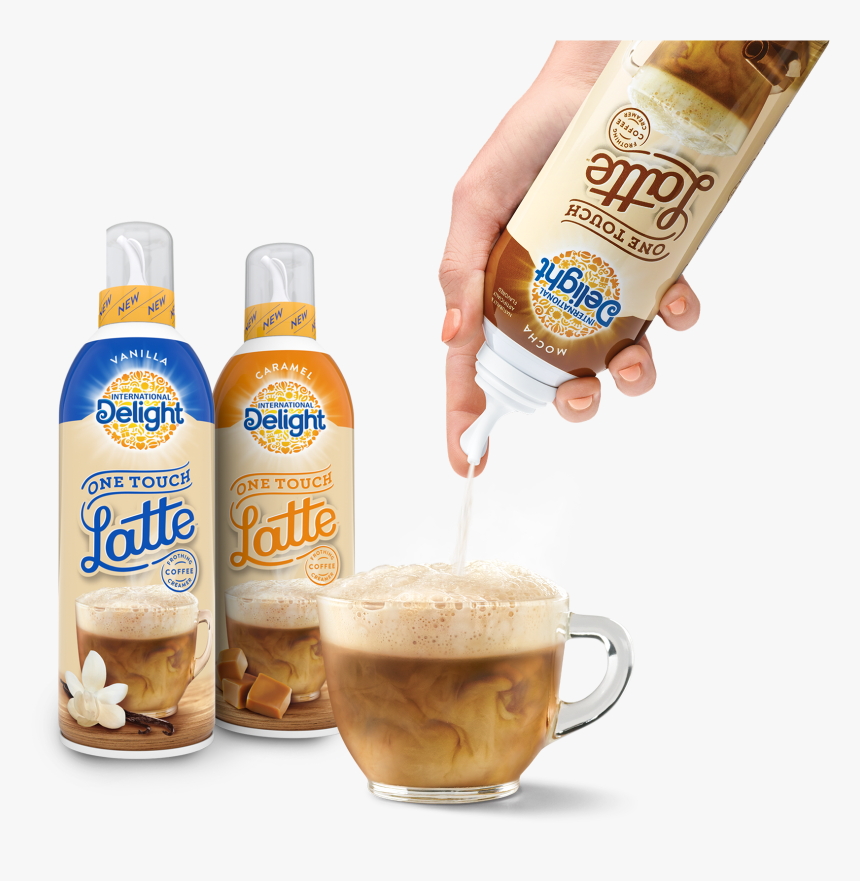 S Function Is To Actuate The Valve Directly Below It - International Delight One Touch Latte, HD Png Download
