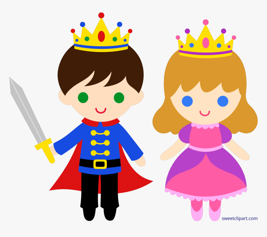Transparent Prince Crown Png - Fairy Tale Princes And Princesses, Png Download