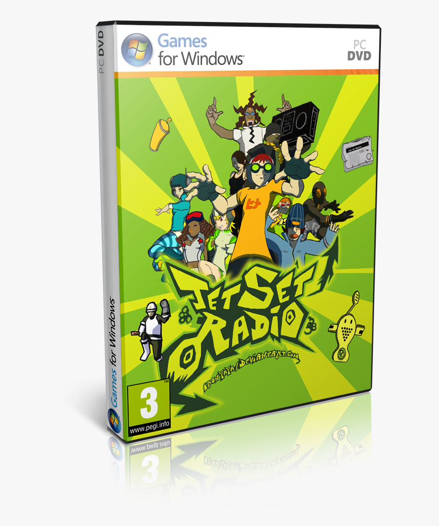 Transparent Jet Set Radio Png - Jet Set Radio Cover, Png Download ...