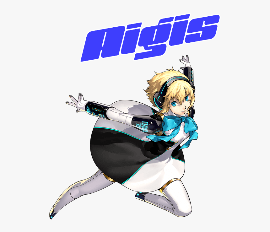 Persona 3 Dancing Moon Night Aigis, HD Png Download