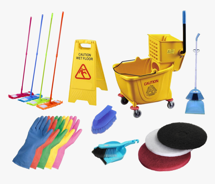 Cleaning Equipments Png, Transparent Png