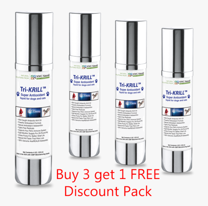 Tri-krill™ For Pets Pump - Cosmetics, HD Png Download