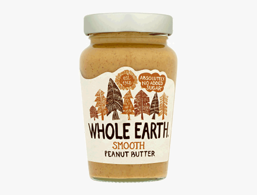 Whole Earth Smooth Peanut Butter, HD Png Download