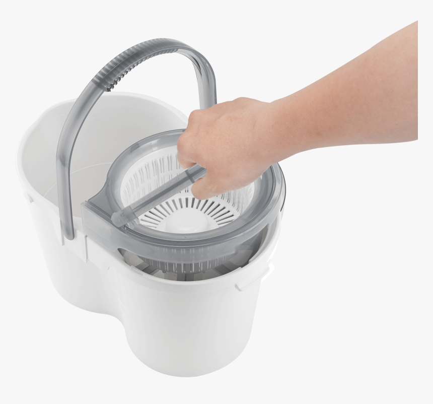 Supamop Hand Press System Spin Mop Set - Horse Grooming, HD Png Download