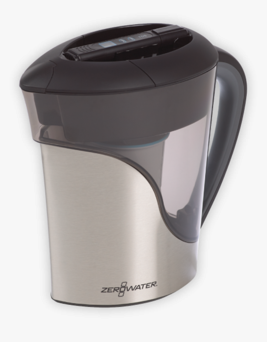 Zs-011rp Zerowater 11 Cup Stainless Steel Pitcher - Zerowater, HD Png Download