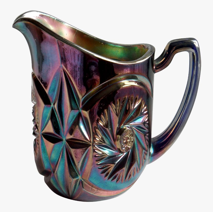 Riihimaki Finland Starburst Blue Water Pitcher  - Jug, HD Png Download