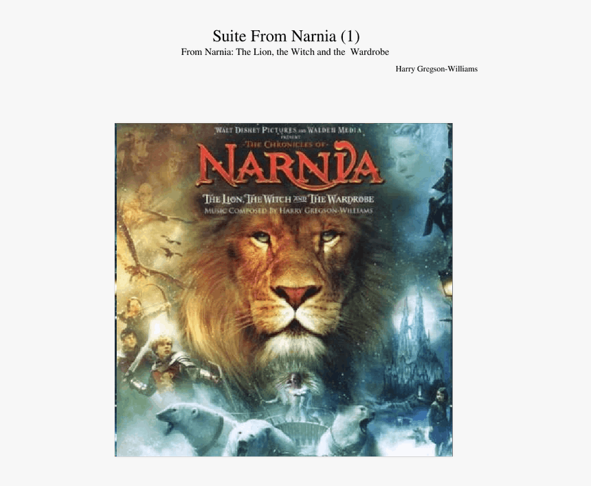 Narnia Book Cs Lewis, HD Png Download