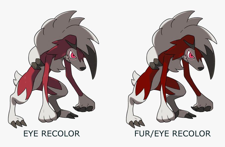 Transparent Keemstar Head Png - Pokemon Ultra Sun Lycanroc Forms, Png Download