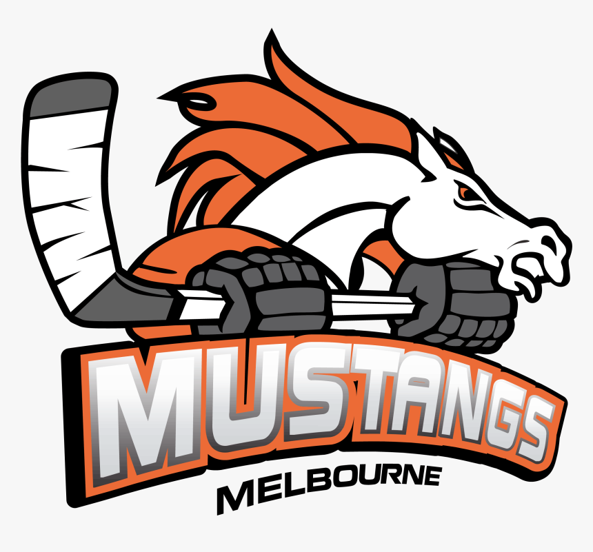 Melbourne Mustangs Mustangs Players Hockey , Transparent - Melbourne Mustangs Ice Hockey, HD Png Download