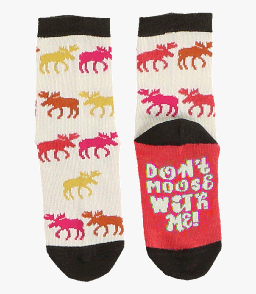 Don T Moose With Me Pink - Hockey Sock, HD Png Download