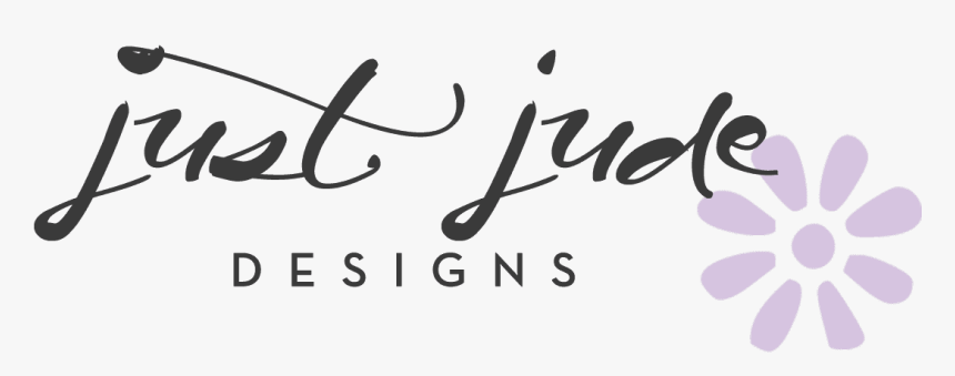 Just Jude Logo Lg - Calligraphy, HD Png Download