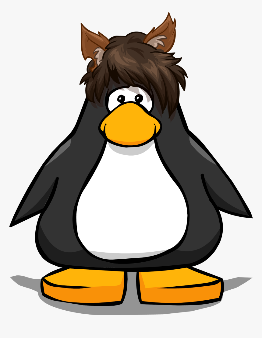 Penguin With A Santa Hat, HD Png Download