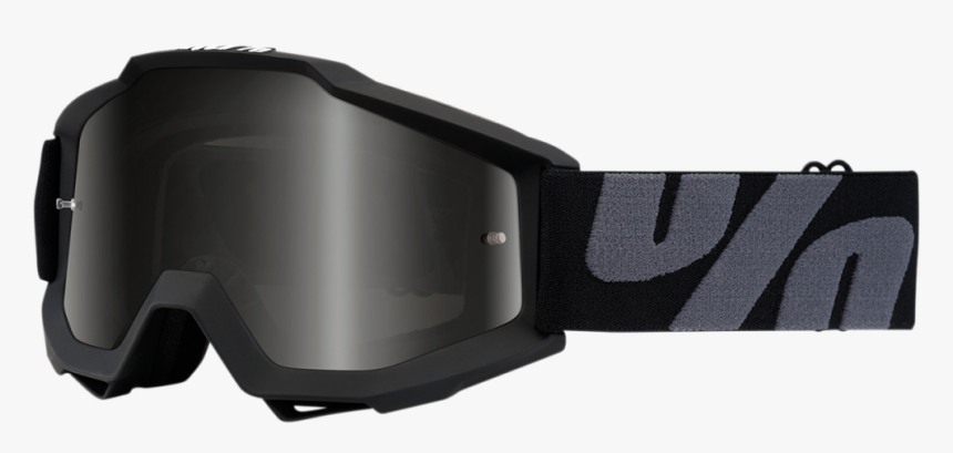 100% Black/gray Otg Superstition Goggles W/anti-fog - Atv Goggles, HD Png Download
