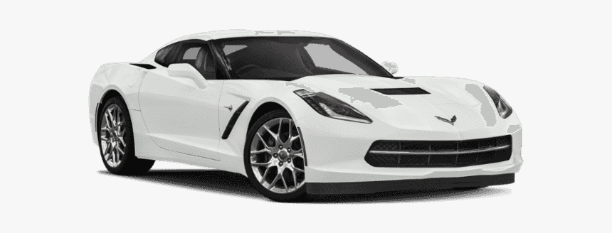 New 2019 Chevrolet Corvette Stingray 1lt - Black And White 2017 Corvette, HD Png Download