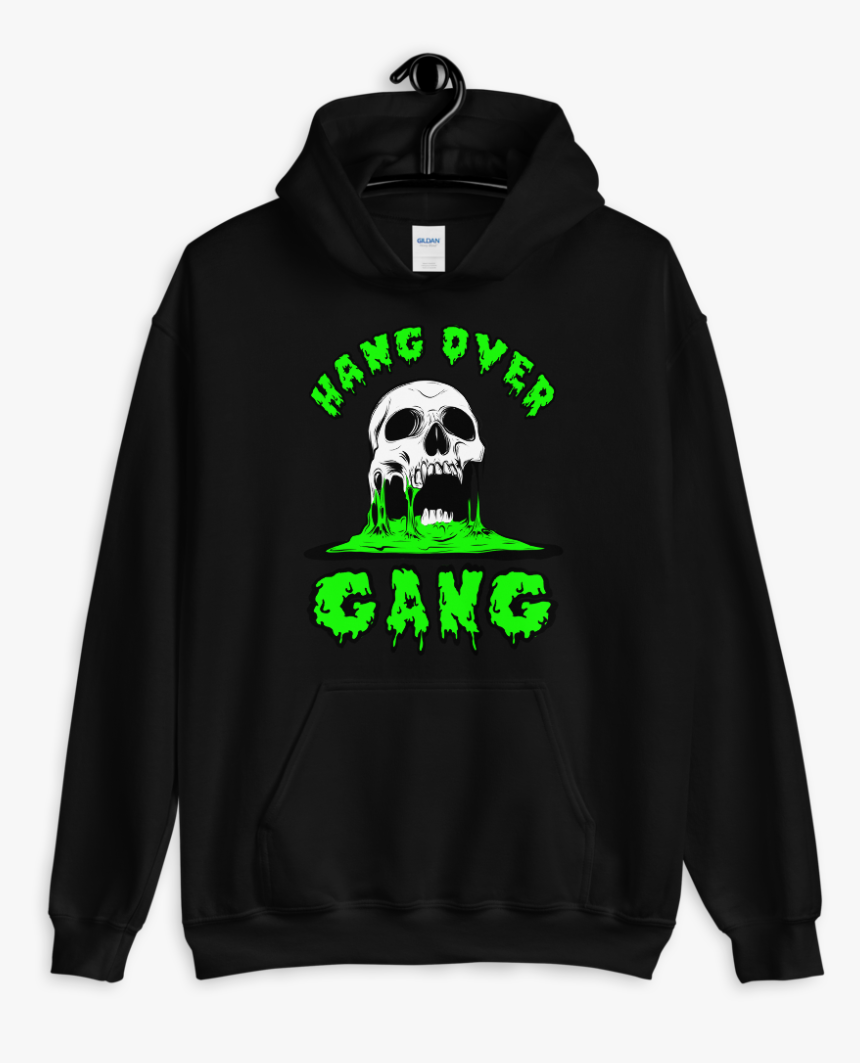 Shirt Goop White Skull Mockup Front On Hanger Black, HD Png Download