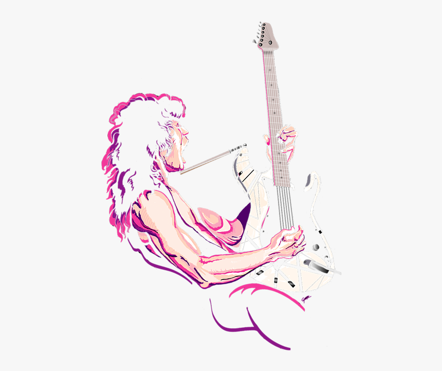 Eddie Van Halen Transparent, HD Png Download
