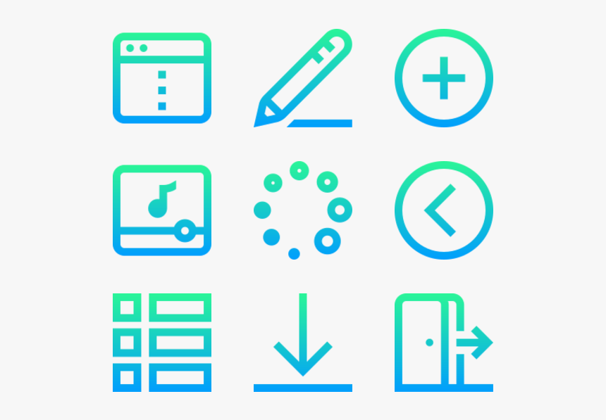 Icon Set Kebab, HD Png Download