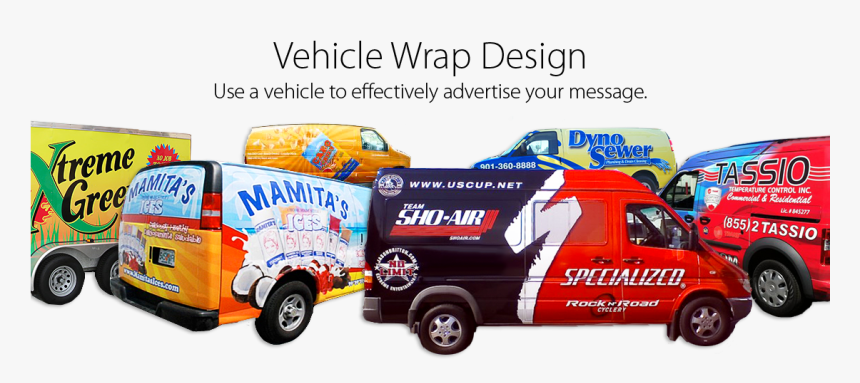 Transparent Car Wrap Png - Graphic Design Vehicle Wraps, Png Download