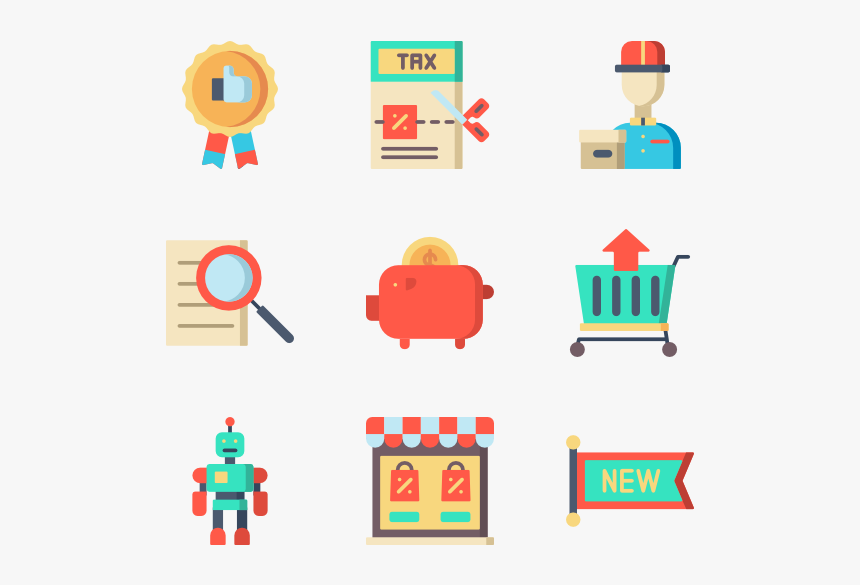 Tax Clipart Flat Icon, HD Png Download