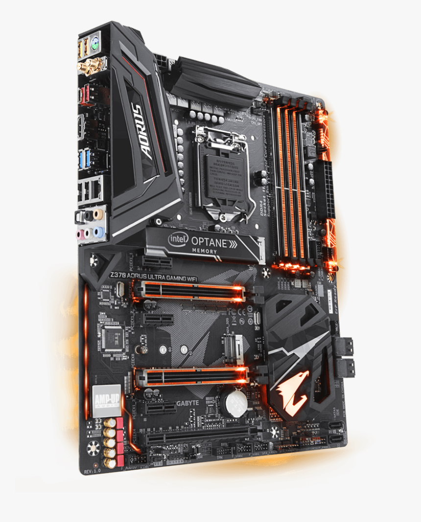Transparent Kwebbelkop Png - Gigabyte Z370 Aorus Ultra Gaming 2.0, Png Download