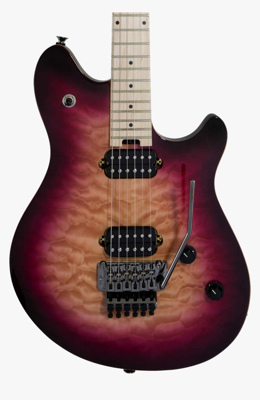 Evh Wolfgang Standard Quilt Maple - Evh Wolfgang Standard Mango Burst, HD Png Download