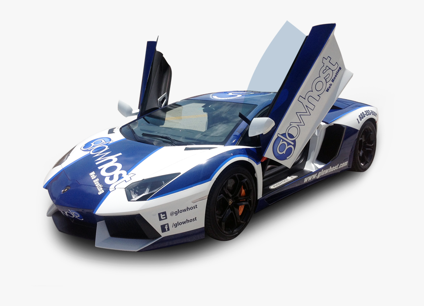 Lamborghini Aventador Glowhost Car Wrap, Lamborghini - Lamborghini Murciélago, HD Png Download