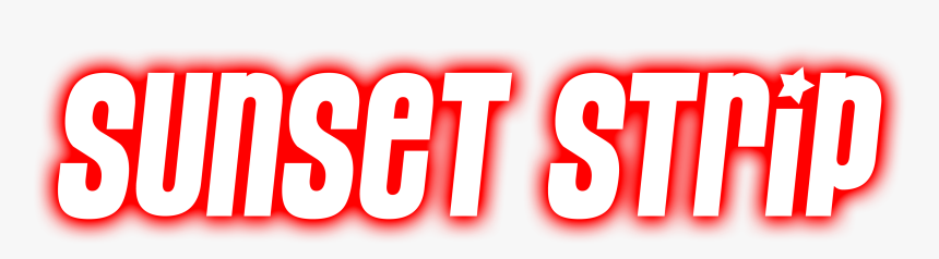Sunset Strip - Carmine, HD Png Download