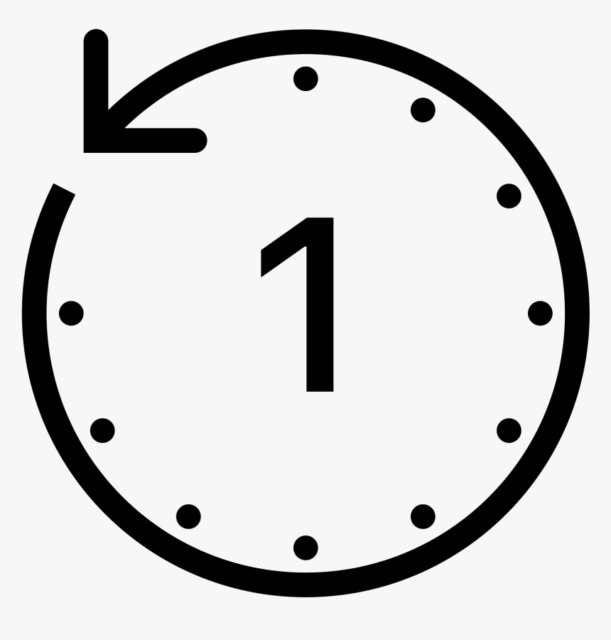 1 hour left