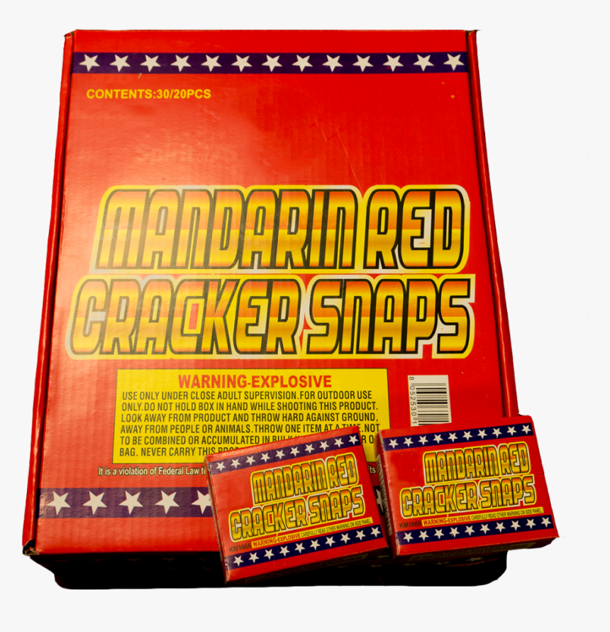Mandarin Red Cracker Adult Snaps, HD Png Download