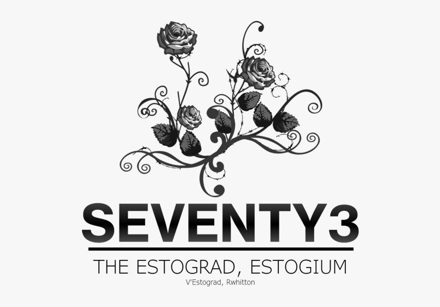 Rose Black And White Flower Clipart, HD Png Download