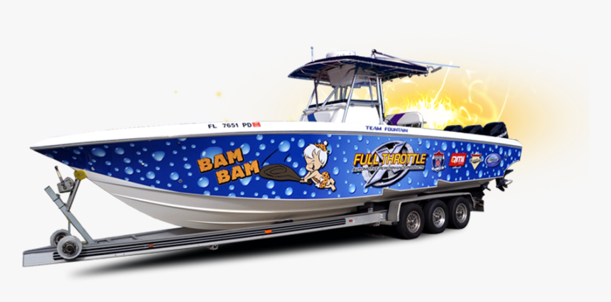 Car Wraps - Wrapping A Boat, HD Png Download