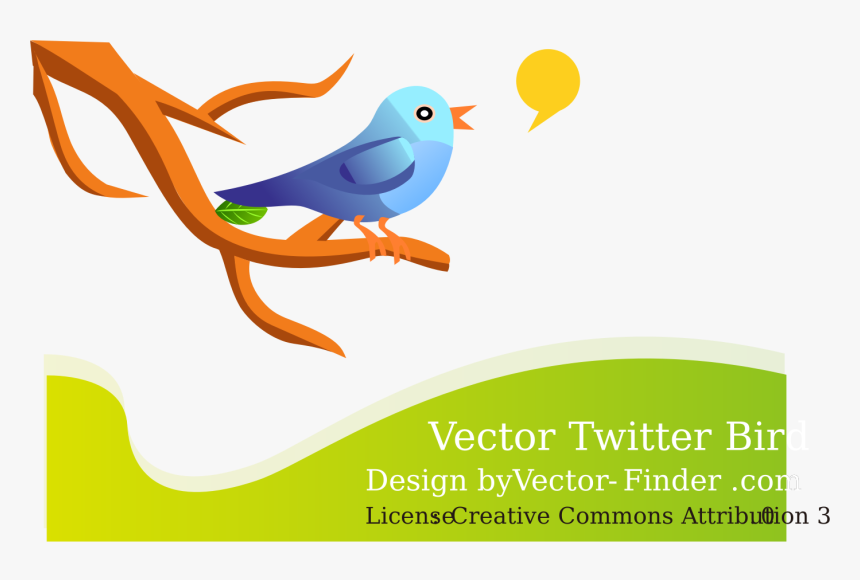 Free Vector Tweeting Bird Clip Arts - Hate Twitter, HD Png Download